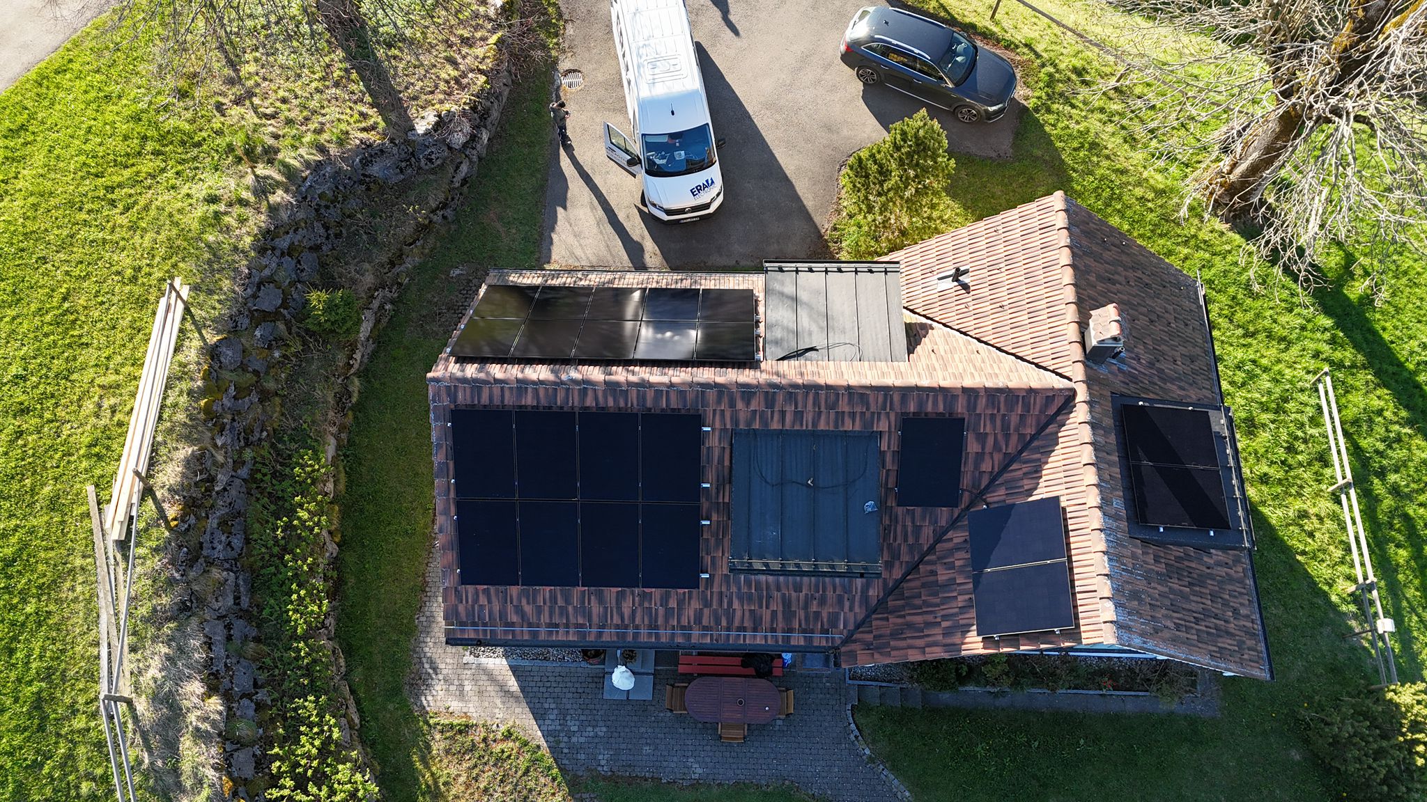 PV-Dachanlage Einfamilienhaus